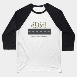 434 Area Code Lynchburg Telephone Area Code 434 Classic T-Shirt Baseball T-Shirt